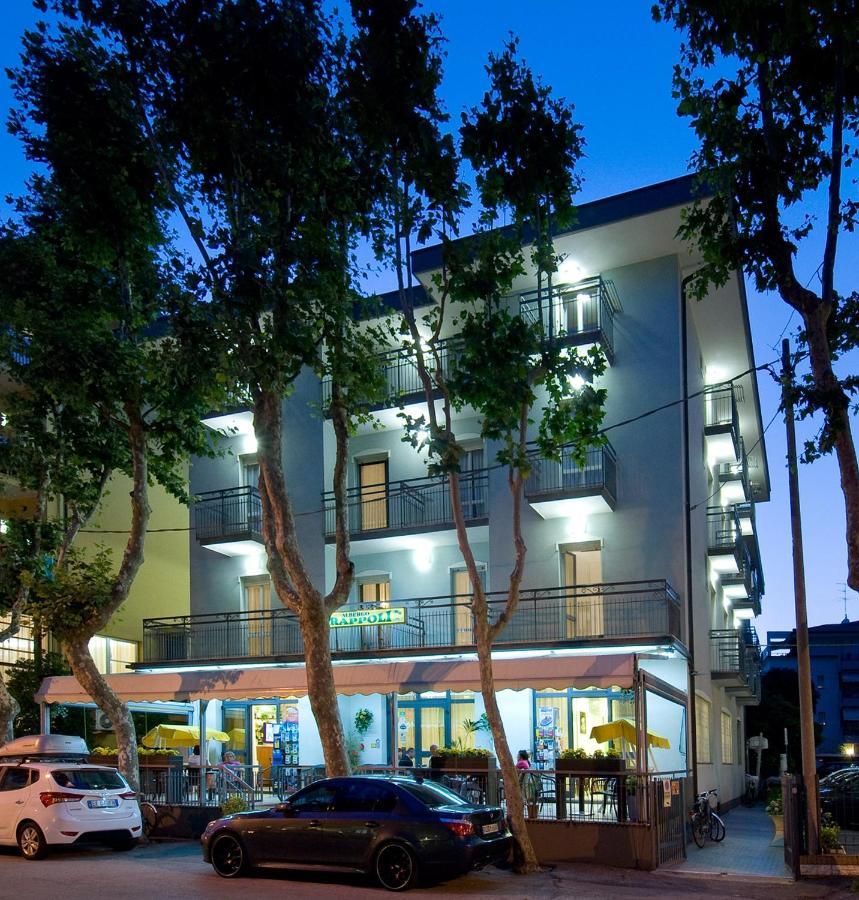 Hotel Grappoli Rímini Exterior foto